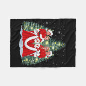 Sisters White Christmas Movie 1954 Xmas Snow Holid Fleecedecke (Vorderseite (Horizontal))