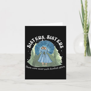 Sisters White Christmas Movie 1954 Xmas Snow Holid Karte