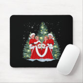 Sisters White Christmas Movie 1954 Xmas Snow Holid Mousepad (Mit Mouse)