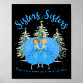 Sisters White Christmas Movie 1954 Xmas Snow Holid Poster (Vorne)