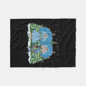 Sisters White Christmas Movie 1954 Xmas Snow Pajam Fleecedecke (Vorderseite (Horizontal))