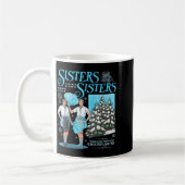 Sisters White Xmas Snowflake Pajamas Holiday Merry Kaffeetasse (Links)