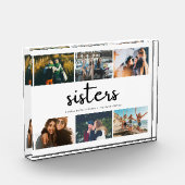 Sisters Zitat FotoCollage Fotoblock (Links)