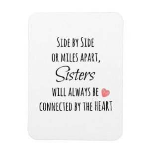 Sisters Zitat Magnet