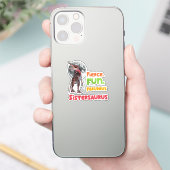 Sistersaurus: Fierce, fun and fabulous Funny Aufkleber (Telefon)