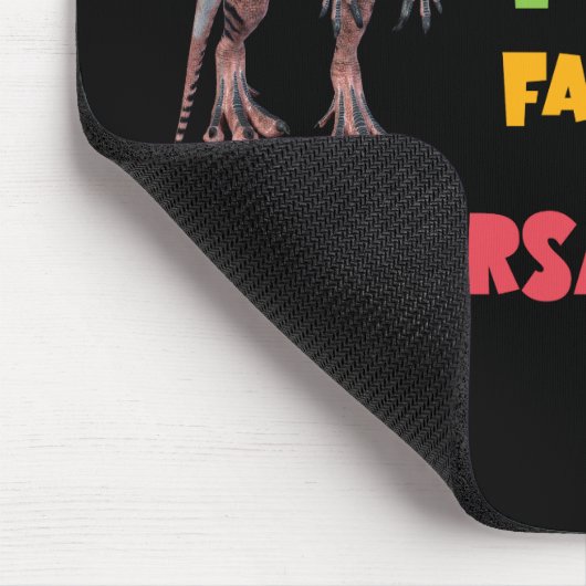 Sistersaurus: Fierce, fun and fabulous Funny Mousepad (Ecke)
