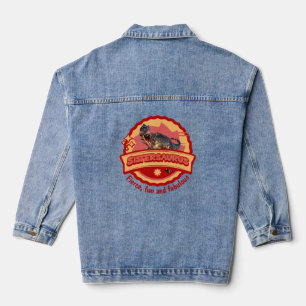 Sistersaurus: Fierce, Spaß und fabelhaft Jeansjacke