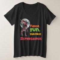 Sistersaurus Matching Sisters Dino-Mannschaft Desi