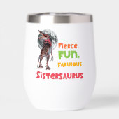 Sistersaurus passende Schwestern Dino-Mannschaft D (Rückseite)