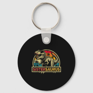 Sistersaurus T Rex Dinosaur Schwester Saurus Famil Schlüsselanhänger