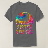 Sistersaurus T Rex Dinosaur Sister Saurus Family m T-Shirt (Design vorne)