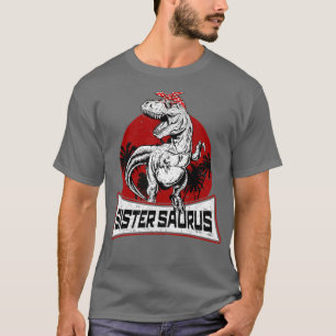 SisterSaurus T Rex Dinosaurier Sister Saurus Famil T-Shirt
