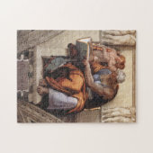 Sistine Chapel Ceiling: Cumaean Sibyl Michelangelo Puzzle (Horizontal)