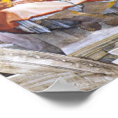 Sistine Chapel Ceiling Jeremiah von Michelangeo Poster (Ecke)