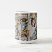 Sistine Chapel Ceiling Michelangelo Kaffeetasse (Mittel)