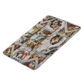 Sistine Chapel Ceiling Michelangelo Magnet (Linke Seite)