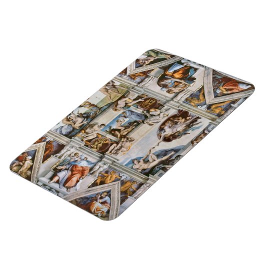 Sistine Chapel Ceiling Michelangelo Magnet (Linke Seite)
