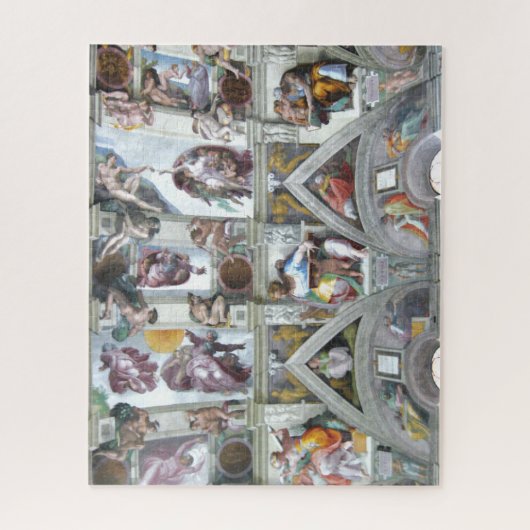SISTINE CHAPEL CEILING Vatikan Rom Puzzle (Vertikal)