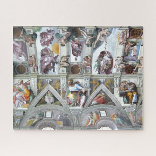 SISTINE CHAPEL CEILING Vatikan Rom Puzzle (Horizontal)