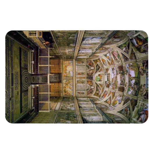 Sistine Chapel Roof Magnet (Horizontal)