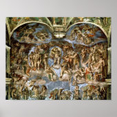 Sistine Chapel: The Last Judgement, 1538-41 Poster (Vorne)