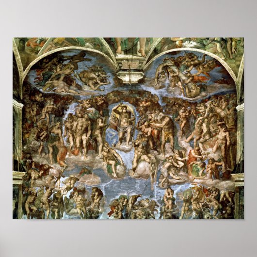 Sistine Chapel: The Last Judgement, 1538-41 Poster (Vorne)