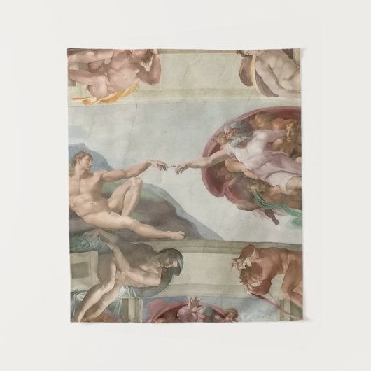 Sistine Chapel Vatican Wandteppich (Vorderseite)