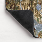 Sistine Kapelle: Das letzte Urteil, 1538-41 Mousepad (Ecke)