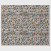 Sistine Kapelle Deckenhöhe Vatikanstadt Geschenkpapier (Flach)