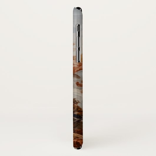 Sistine Kapelle Michelangelo Museo Cantonale d'Art Case-Mate iPhone Hülle (Hinten/Links)