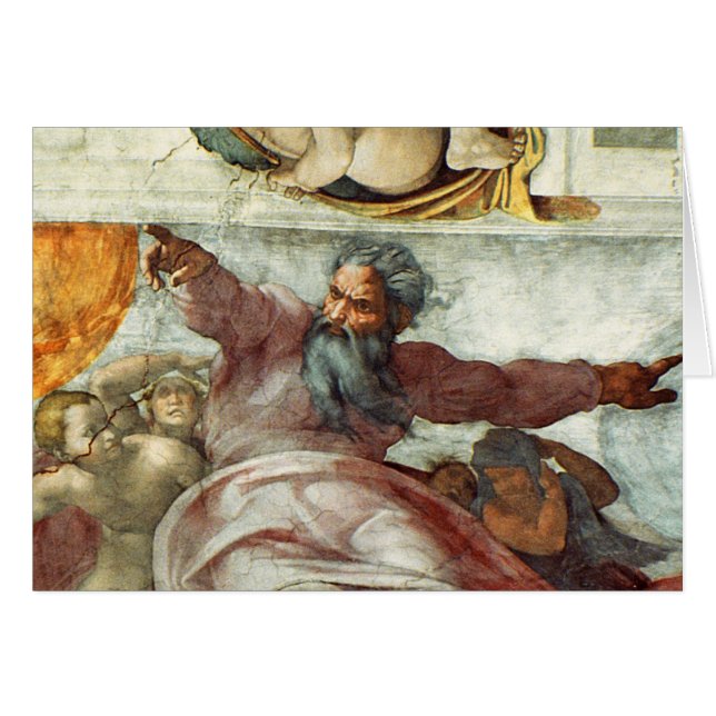 Sistine Kapellen-Decke (Vorderseite (Horizontal))