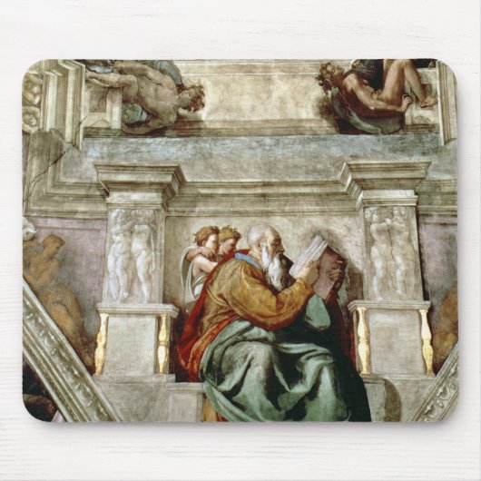 Sistine Kapellen-Decke, 1508-12 Mousepad (Vorne)