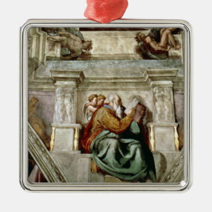 Sistine Kapellen-Decke, 1508-12 Silbernes Ornament