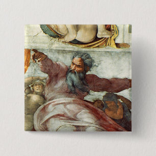 Sistine Kapellen-Decke Button