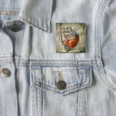Sistine Kapellen-Decke: Delphic Sibyl Button (Beispiel)