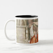 Sistine Kapellen-Decke: Delphic Sibyl Zweifarbige Tasse (Links)