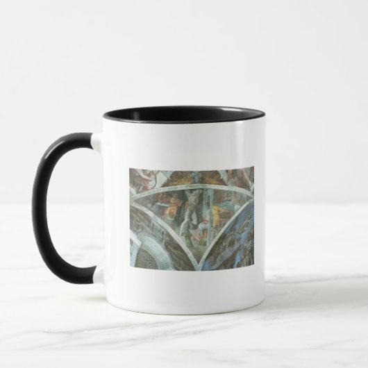 Sistine Kapellen-Decke: Haman Tasse (Links)