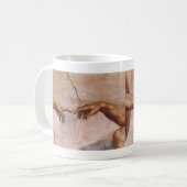 Sistine Kapellen-Decke Kaffeetasse (Vorderseite Links)