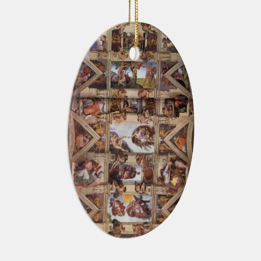 Sistine Kapellen-Decke Keramikornament (Rechts)