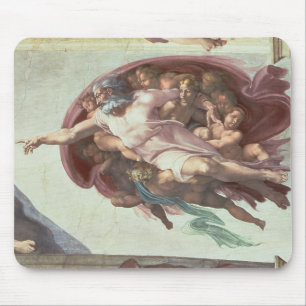 Sistine Kapellen-Decke Mousepad