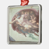 Sistine Kapellen-Decke Silbernes Ornament (Links)