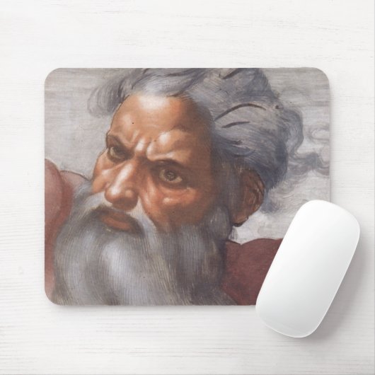 Sistine Kapellendecke Mousepad (Mit Mouse)