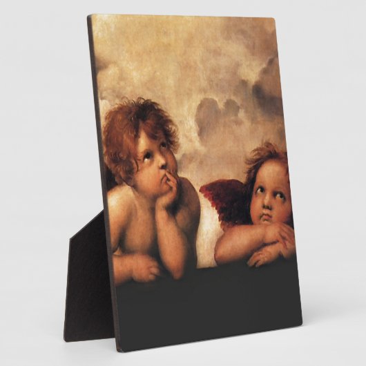 Sistine Madonna 2 Angels by Raphael Fotoplatte (Seite)