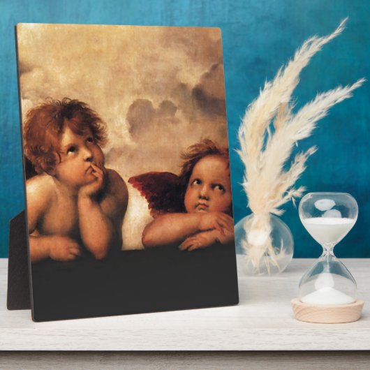 Sistine Madonna 2 Angels by Raphael Fotoplatte (Seite)