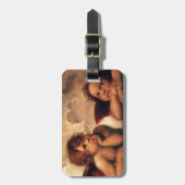 Sistine Madonna 2 Engel durch RAPHAEL Gepäckanhänger (Vorderseite vertikal)