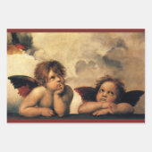 Sistine Madonna Angels by Raphael Sanzio Geschenkpapier Set (Vorderseite 2)