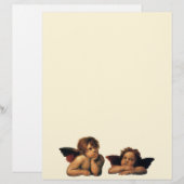 Sistine Madonna, Angels Detail: Raphael Sanzio (Vorne/Hinten)