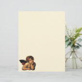 Sistine Madonna, Angels Detail: Raphael Sanzio (Stehend Vorderseite)