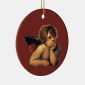 Sistine Madonna, Angels Detail: Raphael Sanzio Keramik Ornament (Rechts)