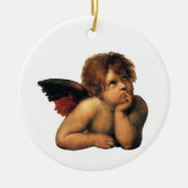 Sistine Madonna, Angels Detail: Raphael Sanzio Keramikornament (Vorne)